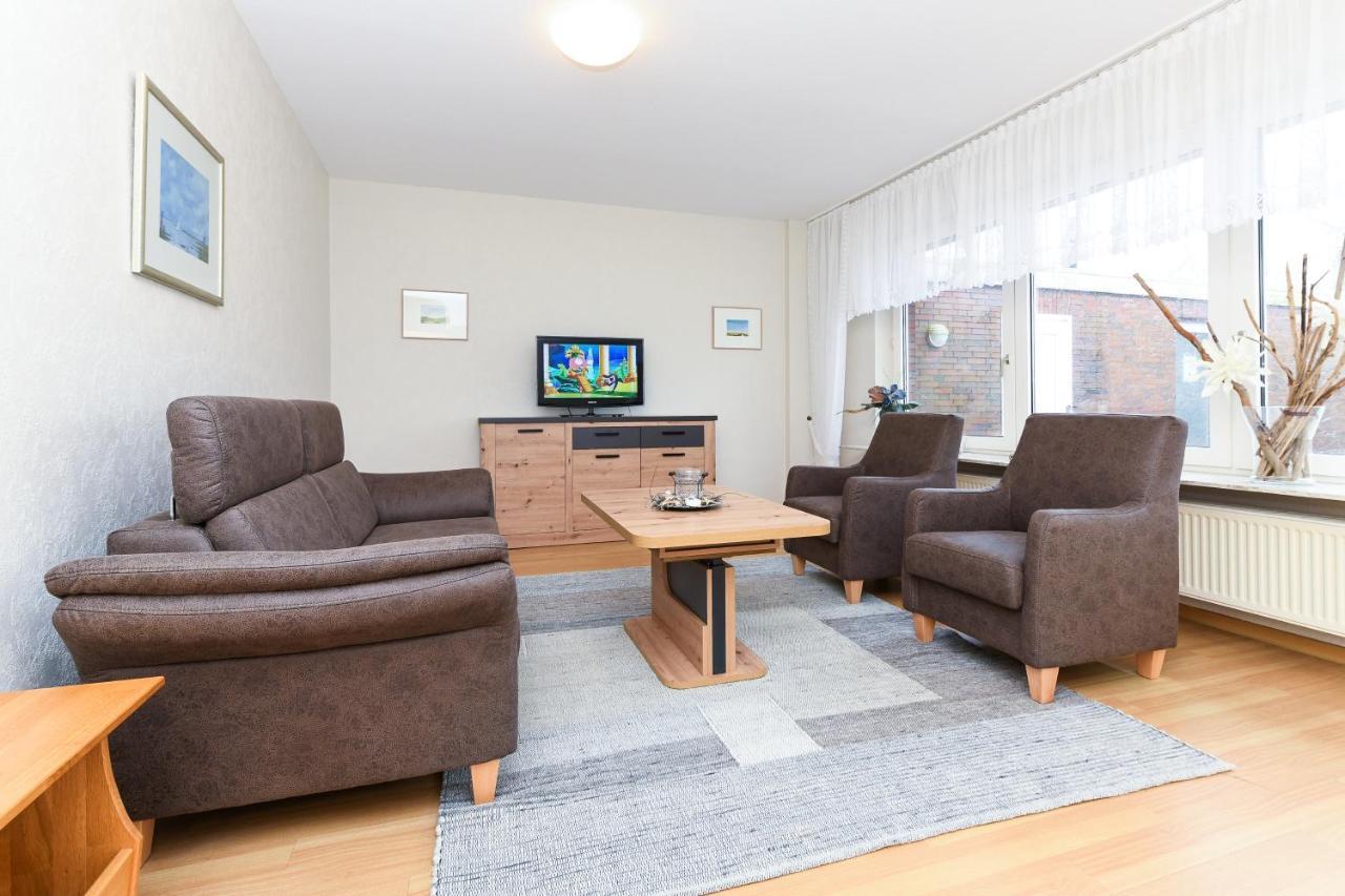 Haus Lüttje Hörn Erdgeschoss Bensersiel Exterior foto
