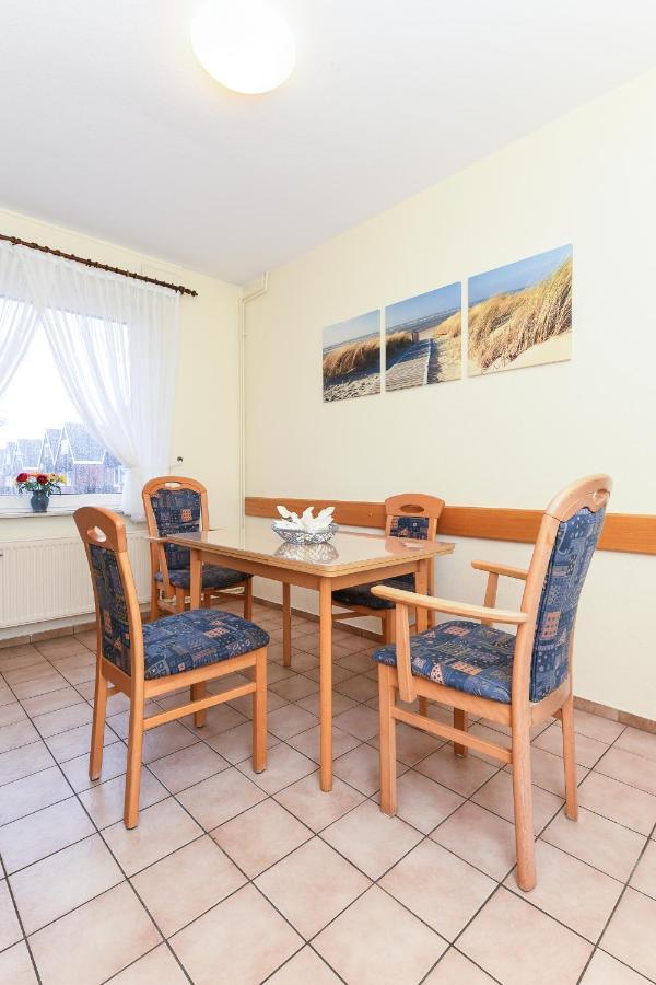 Haus Lüttje Hörn Erdgeschoss Bensersiel Exterior foto